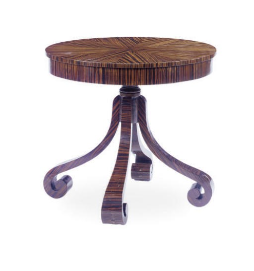 A CALAMANDER 'O KELLY' SIDE TABLE,
