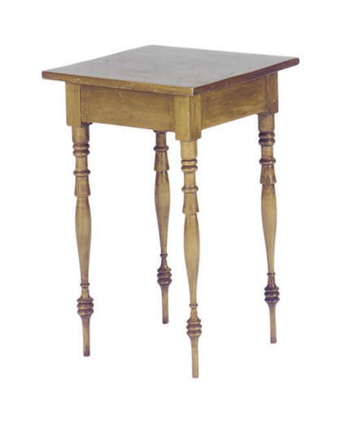 A CHERRYWOOD SIDE TABLE,