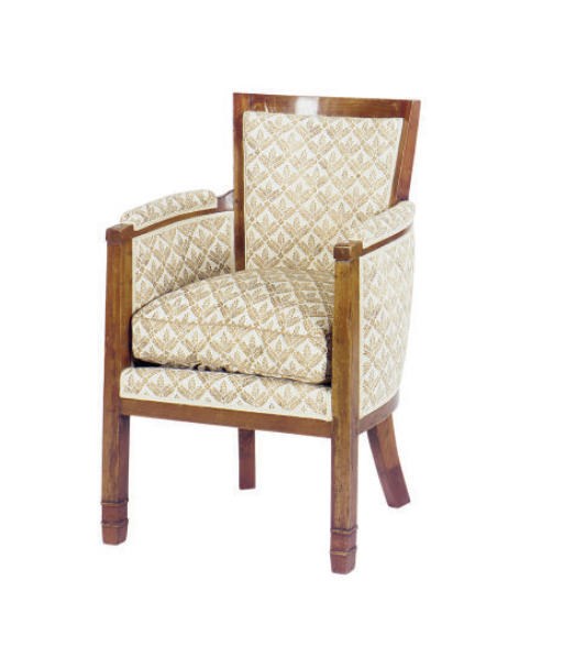 A CONTINENTAL FRUITWOOD BERGERE,