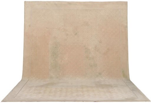 A CREAM MACHINE MADE CARPET,