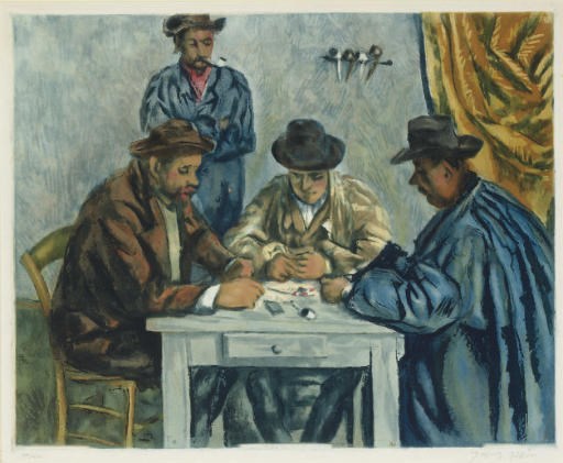 AFTER PAUL CEZANNE (1839-1906)
BY JACQUES VILLON
