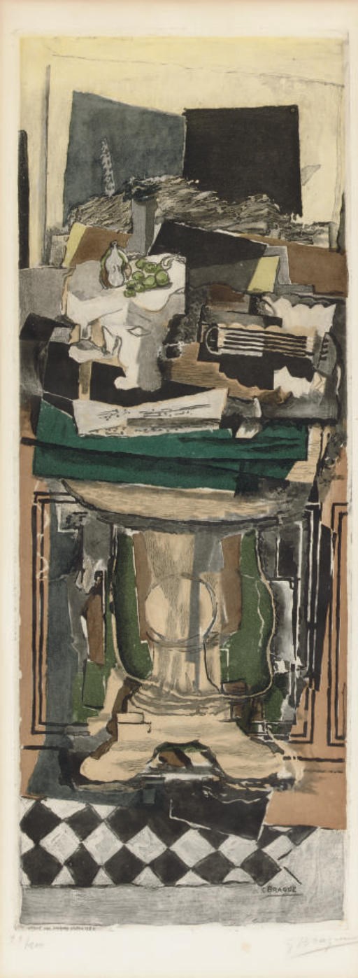 AFTER GEORGES BRAQUE
BY JACQUES VILLON