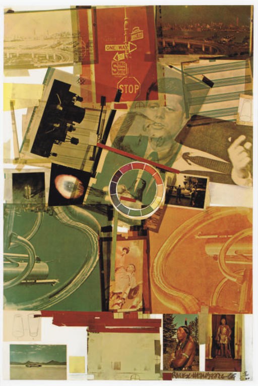 ROBERT RAUSCHENBERG (B. 1925)