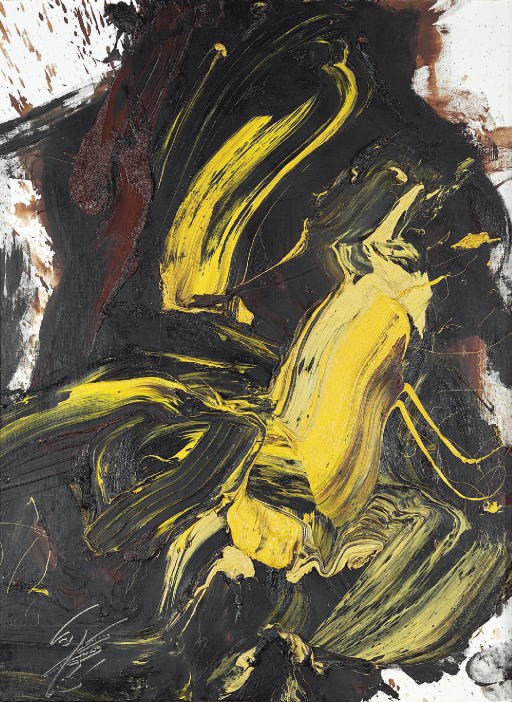 Kazuo Shiraga (b. 1924)
