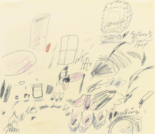 Cy Twombly (b. 1928)