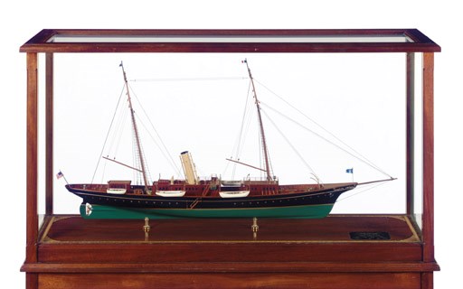 A Model Of The Steam Yacht Corsair (II)