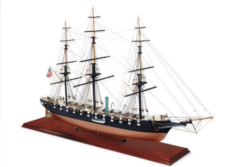 A model of the U.S.S. Hartford