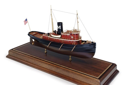 A Model Of The Tugboat Edmond J. Moran