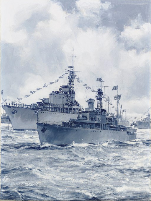 Montague Dawson, F.R.S.A.,R.S.M.A. (British, 1895-1973)