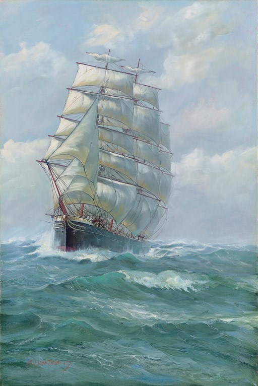 Michael J. Whitehand (British B. 1941)