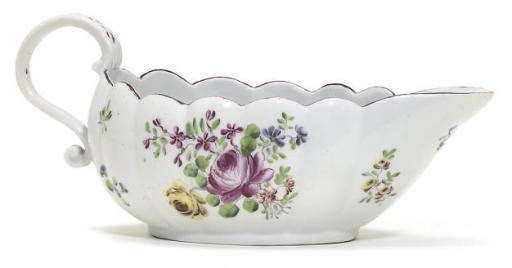 A DERBY LARGE SAUCEBOAT
