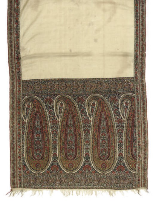 FOUR 19TH CENTURY SHAWLS, INCLUDING TWO NIMES EXAMPLES