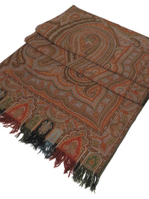 FIVE SHAWLS, 19TH CENTURY