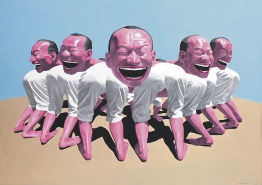 Yue Minjun (b. 1962)