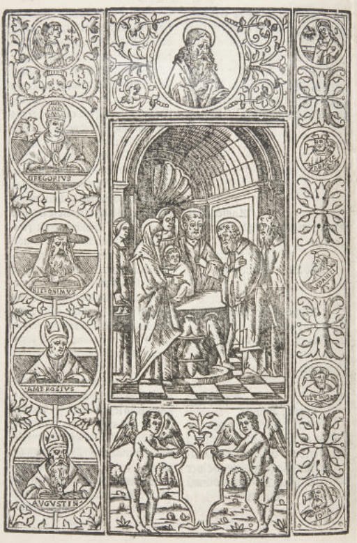 [MISSEL] -- Missal romanum: multis figuris historiisque suis in Locis recte appositis.... [Venise: J. Pencius de Leucho pour Al. de Paganinis, 1512 ?].
