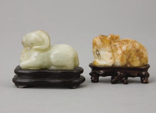DEUX GROUPES EN JADE