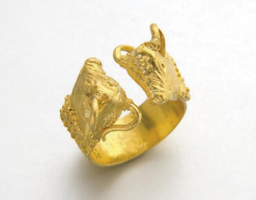 BAGUE EN OR, PAR ZOLOTAS