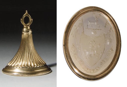 SCEAU PENDENTIF DU XIXEME SIECLE