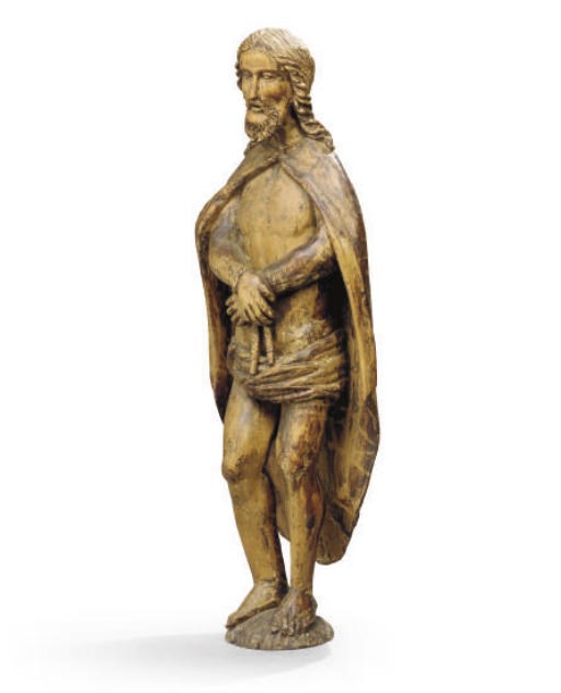 FIGURE DU CHRIST AUX LIENS DU XVIIEME SIECLE