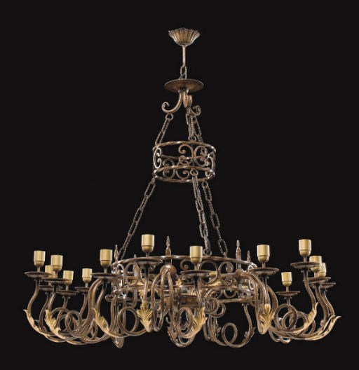 LUSTRE DE STYLE RENAISSANCE