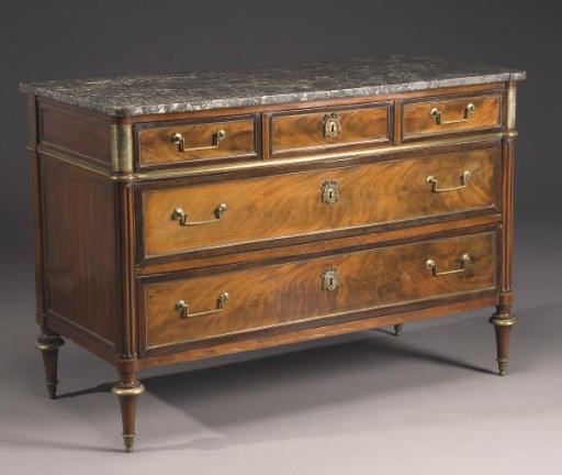 COMMODE D'EPOQUE LOUIS XVI