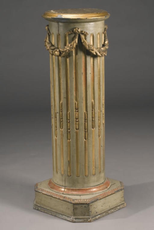 COLONNE DE STYLE LOUIS XVI VERS 1900