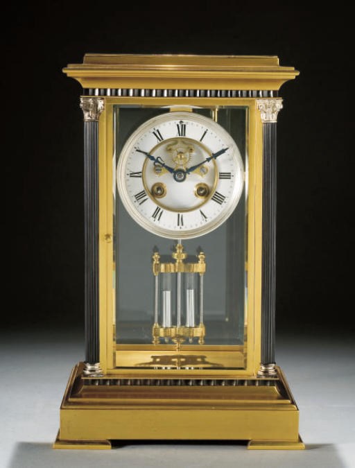 PENDULE PORTIQUE DE LA FIN DU XIXEME SIECLE
