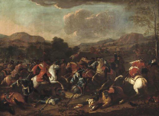 Circle of Jan van Huchtenburg (Haarlem 1647-1733 Amsterdam)