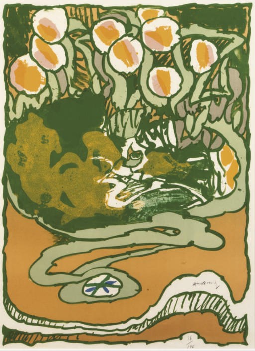 Pierre Alechinsky (BELGIAN, b. 1927)