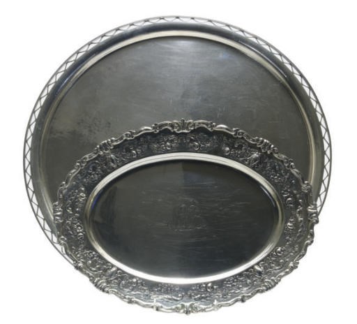 A GROUP OF AMERICAN AND CONTINENTAL SILVER TABLEWARES,