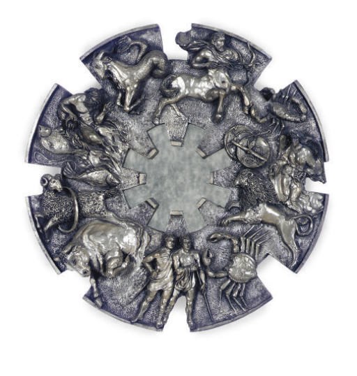 A SILVERED-COMPOSITION MIRROR,