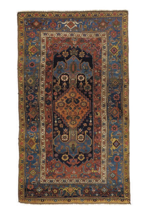 A BIDJAR RUG,