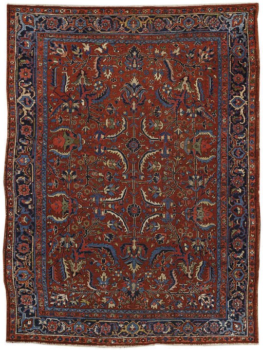 A Heriz carpet, North-West Persia