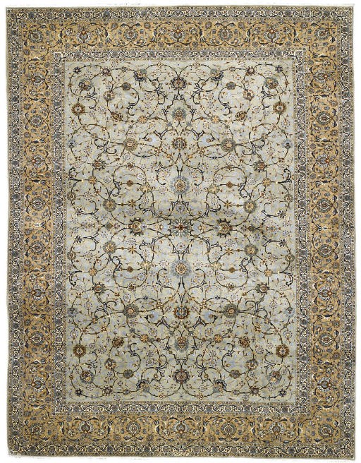 A fine Kashan carpet, Central Persia