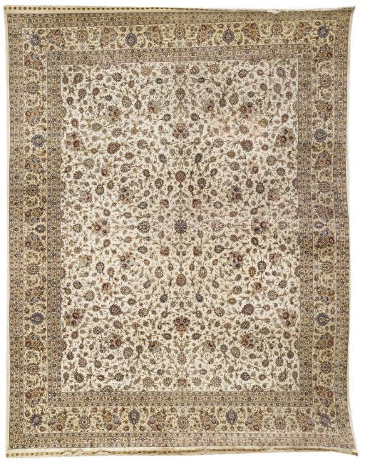 A very fine silk Hereke Samiyeh carpet, Turkey