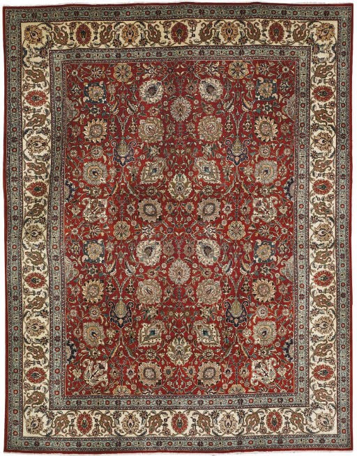 A fine Tabriz carpet, North-West Persia