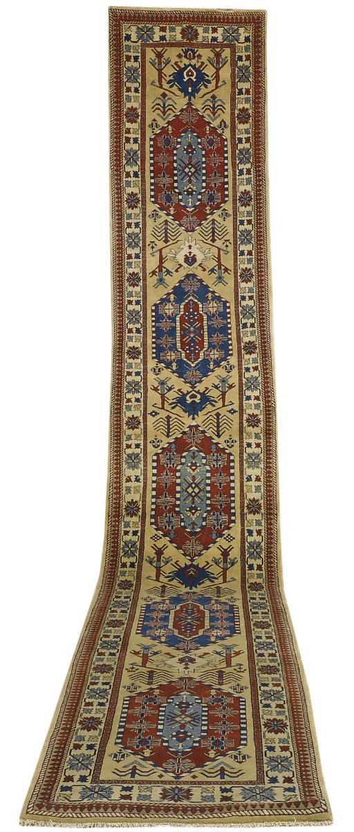 A fine Heriz runner, North-West Persia