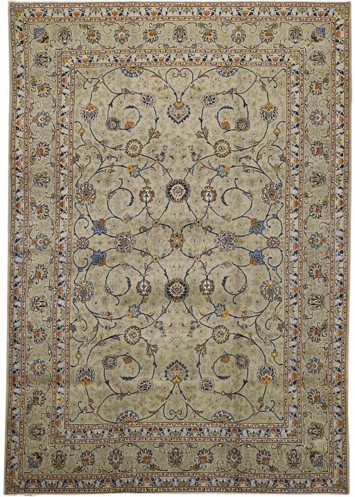 A fine Kashan carpet, Central Persia