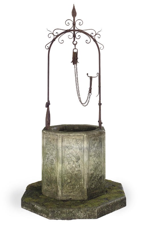A LIMESTONE WELLHEAD