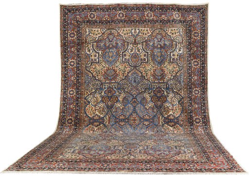 A fine Sherkat-Farsh Kirman carpet, South Persia