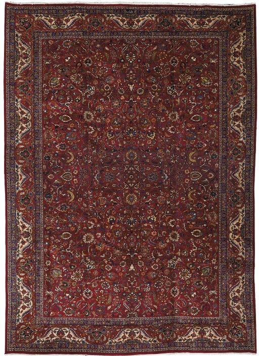 A fine Meshed carpet, North-East Persia