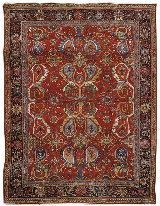 A fine Mahal carpet, West Persia