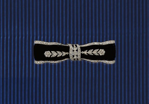 AN EARLY 19TH CENTURY DIAMOND SET BROOCH, BY KOCH