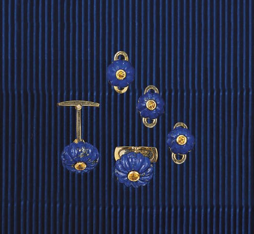 A lapis lazuli dress set