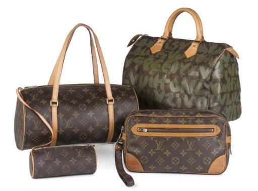 LOUIS VUITTON, A GROUP OF MONOGRAM BAGS