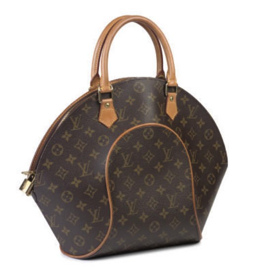 LOUIS VUITTON, AN 'ELLIPSE PM' AND A 'NOÉ' HANDBAG