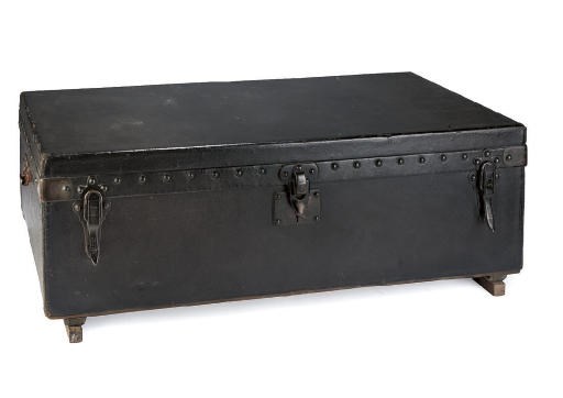 LOUIS VUITTON, A RARE AND FINE MOTORING TRUNK, 1920s