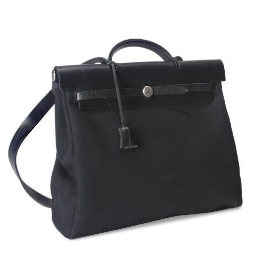 BLACK HERMES 'HER' BAG AND COVER
