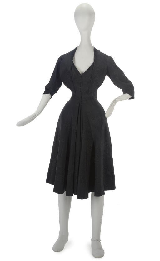 MADAME GRÈS, A RARE DAY DRESS, 1940S