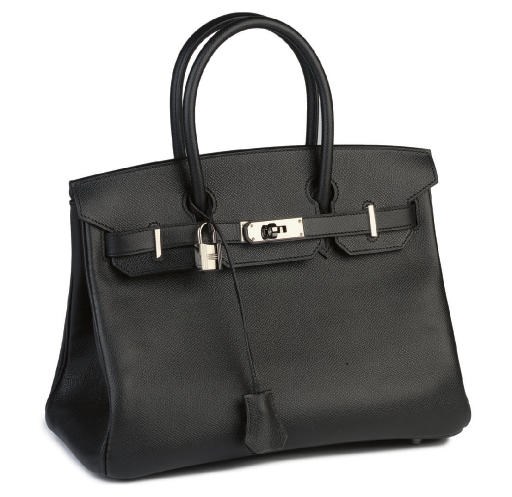 HERMÈS, A BLACK EPSOM LEATHER BIRKIN
